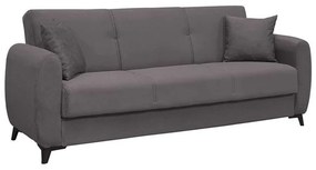 Καναπές - Κρεβάτι Με Αποθηκευτικό Χώρο Τριθέσιος Dario Ε9931,4 210x80x75cm Grey
