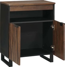 vidaXL Πλαϊνό Γραφείο Καφέ 60 x 33 x 75 cm Μασίφ ξύλο μάνγκο