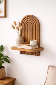 Ράφι Τοίχου Δρυς BIZIDOR 26x13x35