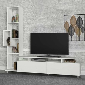 ΣΥΝΘΕΣΗ ΤΗΛΕΟΡΑΣΗΣ TULIP MEGAPAP ΧΡΩΜΑ ΛΕΥΚΟ 160X29,5X160ΕΚ.