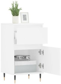 vidaXL Συρταριέρα Λευκή 40 x 35 x 70 εκ. από Επεξεργασμένο Ξύλο