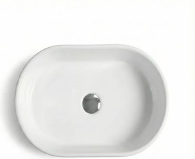 Tema Corona White 55x35 - Νιπτήρας Μπάνιου Επιτραπέζιος