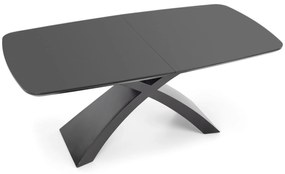 SILVESTRO table dark grey, leg black DIOMMI V-CH-SILVESTRO-ST