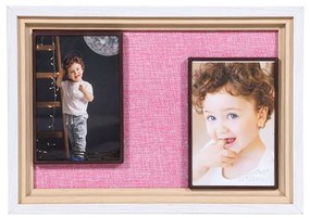 Κορνίζα 373-91-906 2 Θέσεων 20x30 8266-2 Pink Wood