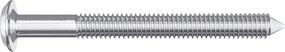 vidaXL Βίδες επίπλων 12 pcs Ασημί M6 x 60 χιλ. Ατσάλι
