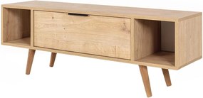 Έπιπλο Τηλεόρασης Sapphire Δρυς FULIL 130x35x18
