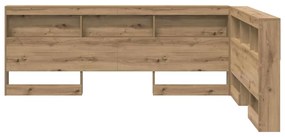 vidaXL Κεφαλάρι Αποθήκης artisan δρυς 150 cm Επεξεργασμένο ξύλο