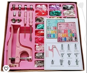 300 Σετ Κιτ κουμπωτών DIY με πένσα 5 σχημάτων 25 χρωμάτων Κουμπώματα από ρητίνη και σετ εργαλείων