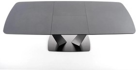 FANGOR extension table, color: top - dark grey, legs - black DIOMMI V-CH-FANGOR-ST