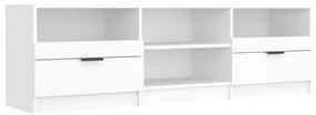 vidaXL Έπιπλο Τηλεόρασης Λευκό 150x33,5x45 εκ. από Επεξεργασμένο Ξύλο
