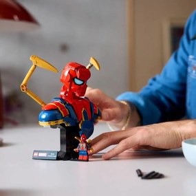 Παιχνίδι Kατασκευή Lego 76326 Iron Spider-Man Bust 379 Τεμάχια
