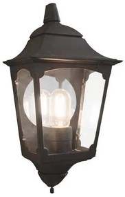 Φανάρι Απλίκα Φωτιστικό Τοίχου 1xE27 Μαύρο IP44 41cm Chapel CP7-2-BLACK Elstead Lighting CP7-2-BLACK Μαύρο