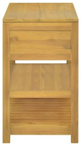 vidaXL Έπιπλο Μπάνιου 90 x 45 x 75 εκ. από Μασίφ Ξύλο Teak