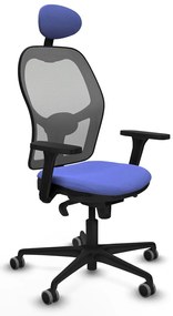 Καρέκλα γραφείου με κεφαλάρι Piqueras y Crespo 3D036G1 Ανοιχτό Μπλε