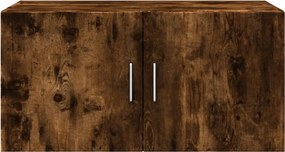 vidaXL Ντουλάπι Τοίχου Καπνιστή Δρυς 80x42,5x40 εκ. Επεξεργασμένο Ξύλο