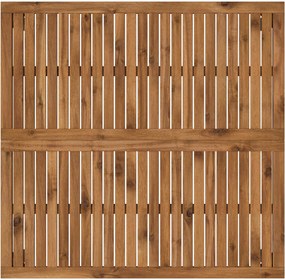 vidaXL Τραπεζάκι σαλονιού Φυσικό και Καφέ 98 x 100,5 x 45 cm