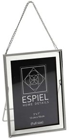 Κορνίζα FAM720 20x25cm Silver Espiel Μέταλλο