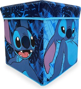 Σκαμπό Με Αποθηκευτικό Χώρο (30X30) Dimcol Lilo & Stitch 06