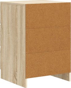 vidaXL Κομοδίνο Sonoma Δρυς 43 x 41 x 63,5 εκ. Επεξεργασμένο Ξύλο