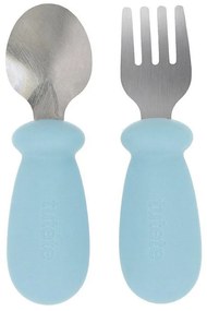 Κουτάλι + Πιρούνι (Σετ) Tutete Cyan 61-84084