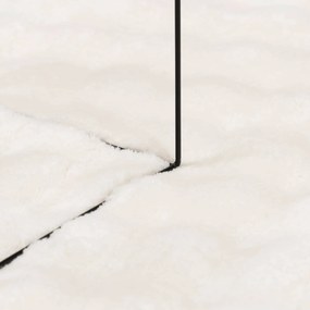 vidaXL Χαλιά χώρου τετράγωνο SIROLO Κρεμ 200 x 200 cm Πολυεστέρας