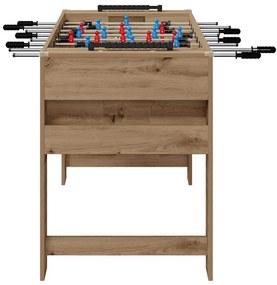 vidaXL Τραπέζι Φουτμπολ Τεχνίτικη Δρυς 125 x 60,5 x 80 εκ.