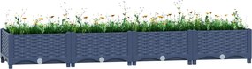 vidaXL Ζαρντινιέρα 160 x 40 x 23 εκ. από Πολυπροπυλένιο