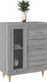 vidaXL Ντουλάπι Γκρι Sonoma 69,5 x 34 x 90 εκ. από Επεξεργασμένο Ξύλο
