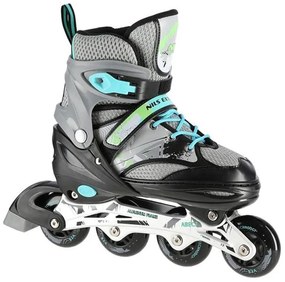 Roller NA 10602A INLINE SKATES ΜΑΥΡΟ NILS EXTREME
