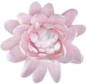 Τεχνητό Κρεμαστό Νούφαρο 00-23858-30-1 Φ32x18cm Pink Marhome Ύφασμα,Πλαστικό