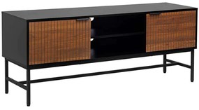 Έπιπλο Τηλεόρασης 0016-225-047 150x40x60cm Black-Sonoma