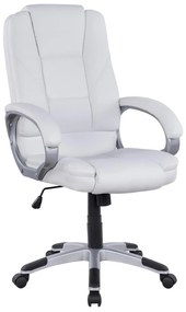 Office chair Director&#039;s  White 64x71x118 cm