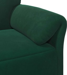 vidaXL Σετ Καναπέ 2 τμχ. Σκούρο Πράσινο Βελούδο