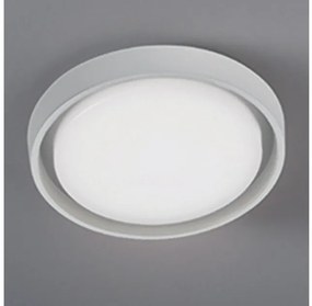 Πλαφονιέρα Φωτιστικό Οροφής LED 30W IP54 3000K Alu Zafferano-LD0132B3-Λευκό LD0132B3