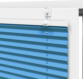 VidaXL Πλισέ Στόρι Μπλε 120x200 εκ. Πλάτος Υφάσματος 119,4 εκ. Πολυεστέρας