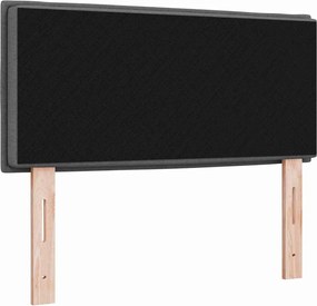 vidaXL Κεφαλάρι Σκούρο Γκρι 100 cm ύφασμα