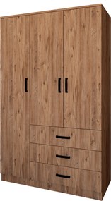 Ντουλάπα Ρούχων - Easy - Χρώμα Πεύκο