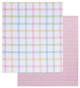 Σουπλά Walter Multi-Pink Nef-Nef 40x40cm 100% Βαμβάκι