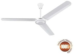 Ανεμιστήρας Οροφής Φ140 AC 75W Industrial LINEME-02-00101-Λευκό 02-00101