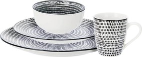 ΠΙΆΤΑ - ΣΕΤ ΔΕΊΠΝΟΥ/ΚΑΦΈ DINNER SET PORCELAIN 16PCS