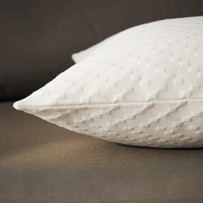 Μαξιλαροθήκη 50x50cm GOFIS HOME  Ori Bone Beige 401/05