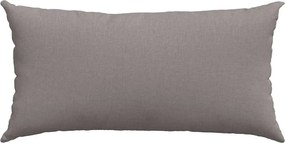 vidaXL Μαξιλάρι Καναπέ 2 pcs Taupe 80 x 40 cm ύφασμα