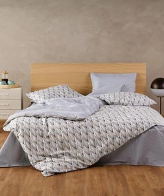 ΣΕΤ ΜΟΝΗΣ ΠΑΠΛΩΜΑΤΟΘΗΚΗΣ 160x240cm 2 ΤΕΜ. KENTIA - CRYSTAL 01