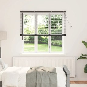 vidaXL Ρολό Παραθύρου με κουρτίνες Άλλο Μαύρο 80 x 130 εκ Αλουμίνιο