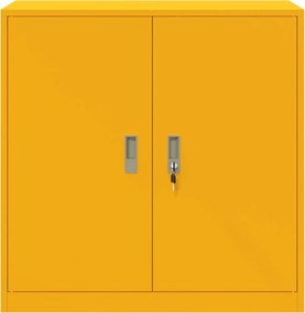 vidaXL Ντουλάπι αποθήκευσης Χαμομηλί κίτρινο 90 x 40 x 90 cm