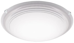 Φωτιστικό Οροφής Led Magitta 1 95672 White-Silver Eglo Μέταλλο,Γυαλί