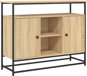 vidaXL Ντουλάπι Sonoma δρυς 100x35x80 εκ. Επεξεργασμένο Ξύλο