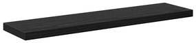 VidaXL Ράφι Βιβλίων 3 επίπεδα 4 τμχ. 40 x 10 x 1,5 cm Μαύρο