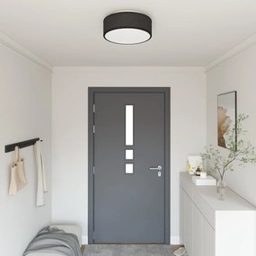 Λάμπα Οροφής Μαύρο 38 x 13.5 εκ. ύφασμα