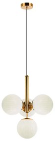 Φωτιστικό Οροφής Jolin 4259400 G9 Opal Viokef Metal, Glass